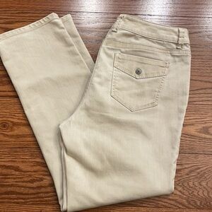 CHICOS WOMENS PLATINUM DENIM ULTIMATE FIT STRETCH size 1.5 chicos 8/10 reg